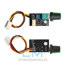 PWM Fan Speed 4 Wire Switch Fan Speed Controller Governor DC 12-60V 3A