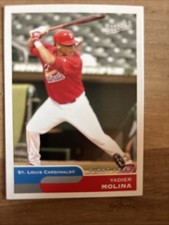 2004 Topps Rookie Card #  275 Yadier Molina Baseball Star.