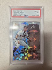 1997 Topps Hobby Masters Chipper Jones #HM13 PSA 9