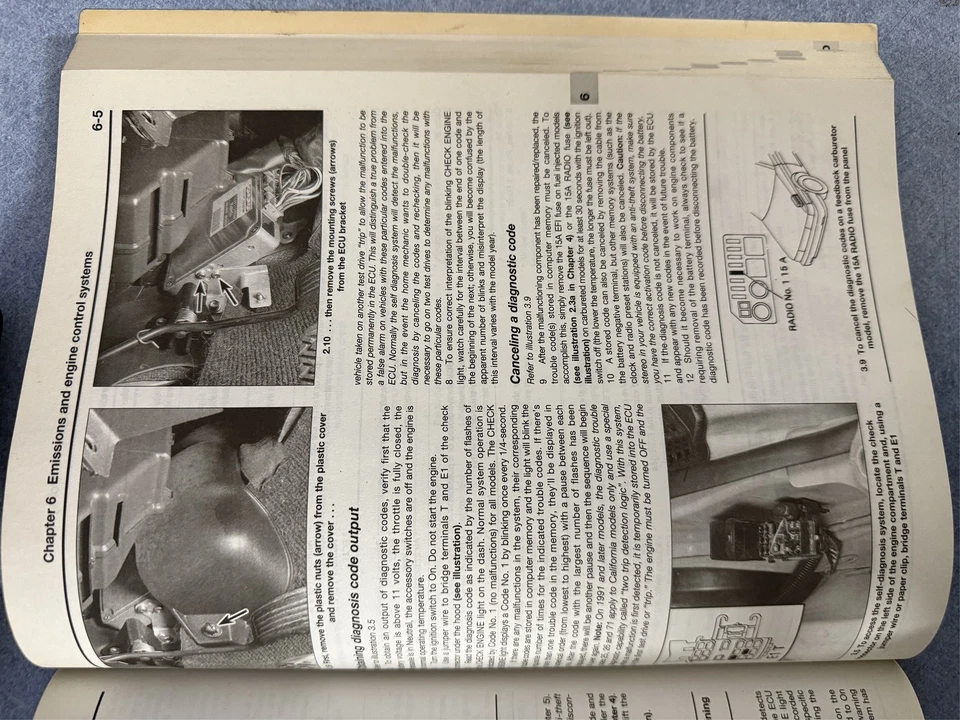 1987-1994 Toyota Tercel Haynes Automotive Riparazione Manuale Negozio Officina - Immagine 4 di 4