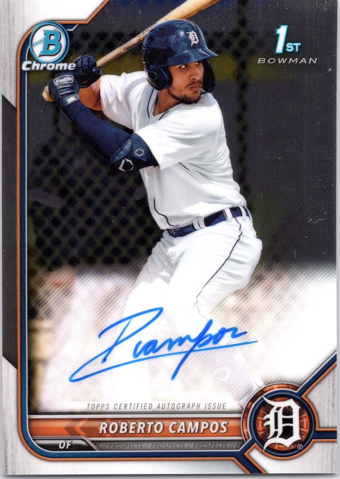 2022 Bowman Chrome Roberto Campos Auto #CPA-RCS