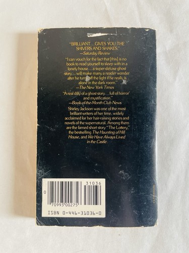 Shirley Jacksons "The Haunting of Hill House" Taschenbuch Warner Bücher Erstdruck - Bild 2 von 2
