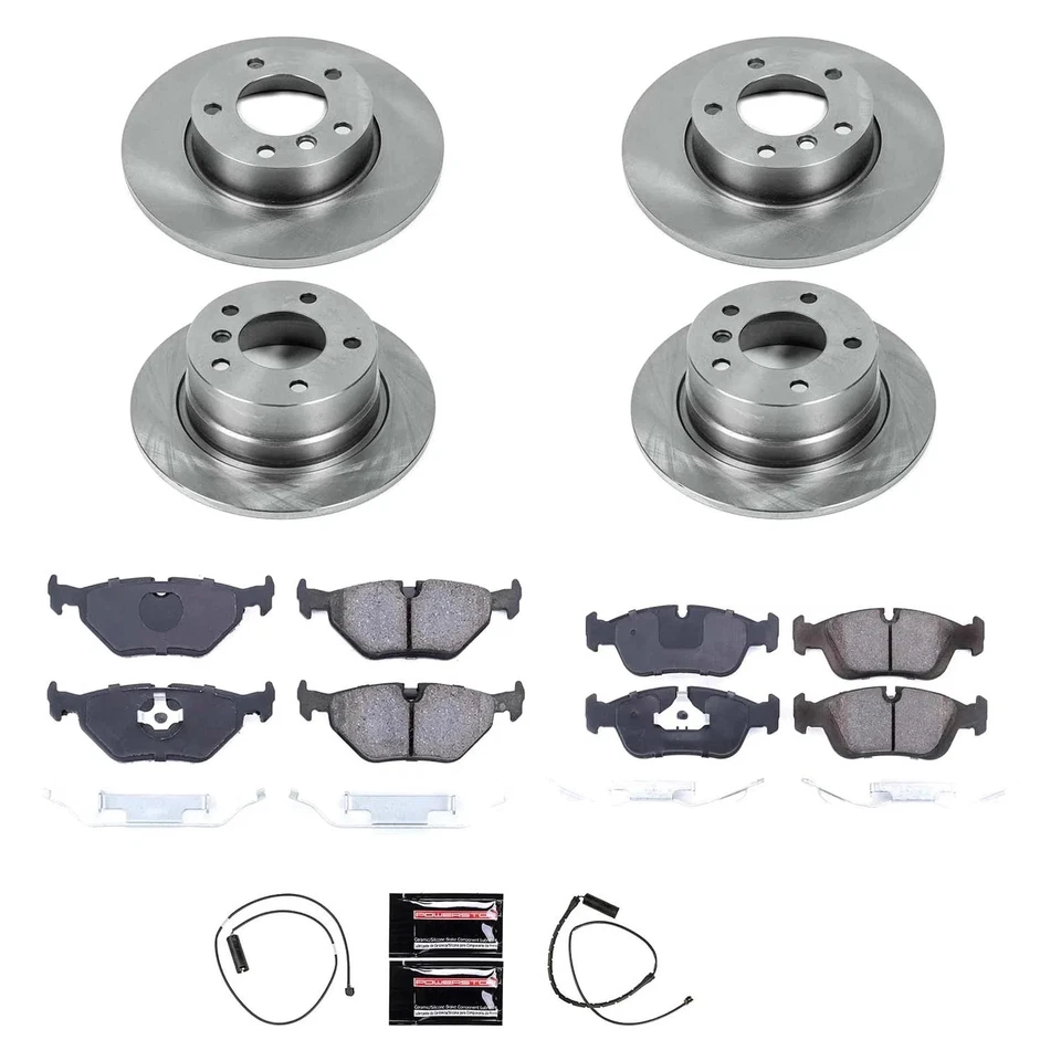 PowerStop KOE591 Brake Kit For BMW 318ti 1995-1999 Front Rear — 第 2/4 张图片