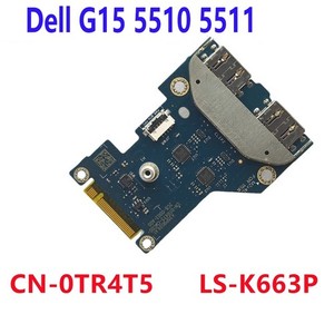 For   G15 5510 5511 Laptop USB IO Power Button Board LS-K663P 0TR4T5 *lj