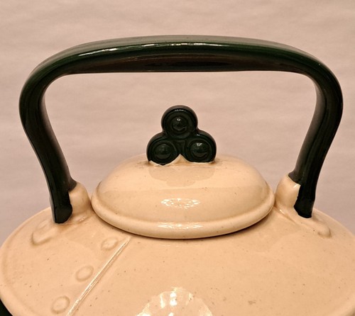 Vintage 1955 Metlox California Poppytrail Provincial Green Rooster Teapot w/Lid - Picture 12 of 23