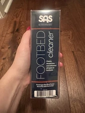 SAS Footbed Cleaner Cleans Deodorizes Refresh Shoes Spray & Brush Kit NEW