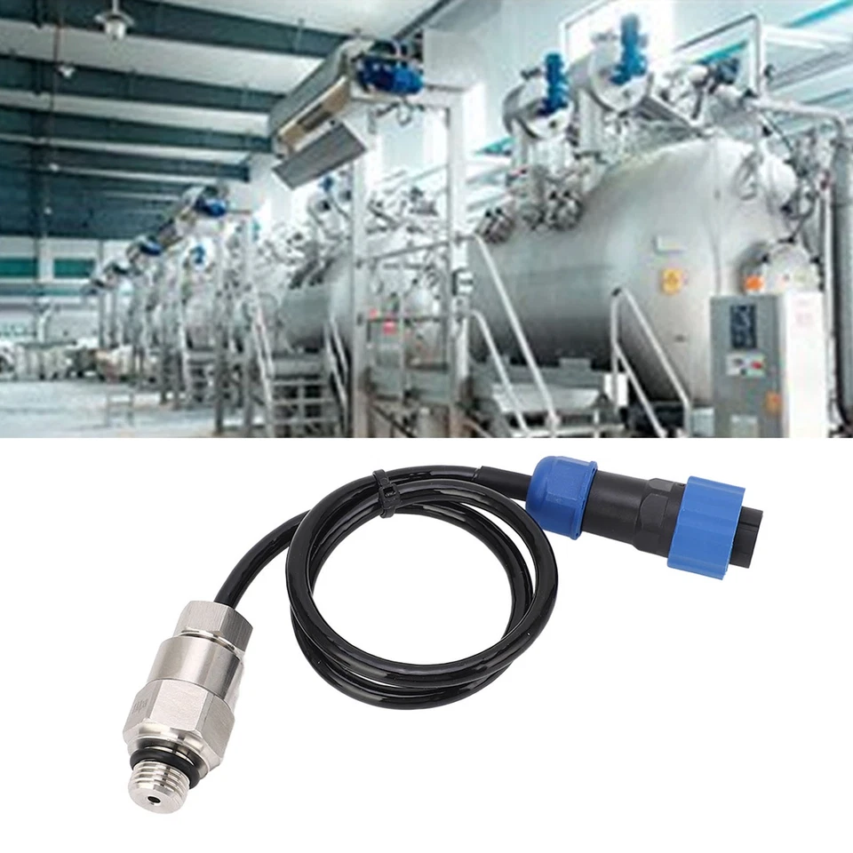 M14x1.5 2MPa Pressure Transmitter Pressure Transducer Sensor for Oil Fuel Air - Image 2 of 4