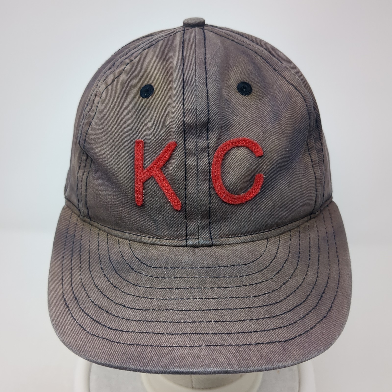 KC Slideback Hat Solid Blue One Size Adjustable E… - image 2