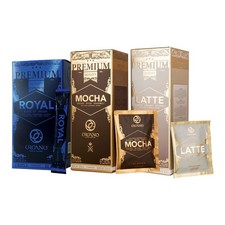ORGANO's Combo Pack, 1 scatola ROYAL Black Coffee, 1 scatola caffè latte e 1 scatola caffè M