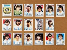 Panini Mexico 86 Stickers - Argentina (No Maradona) # World Cup Story Sonrics