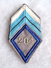 Un insigne tissu militaire losange de bras du " Matériel " Français.