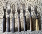 Set Of 7 Antique Civil War Era Forks 5- 3 Prong 2- 4 Prong