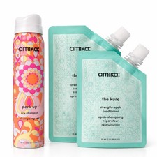 Amika Hair Care Bundle Perk Up Dry Shampoo Conditioner