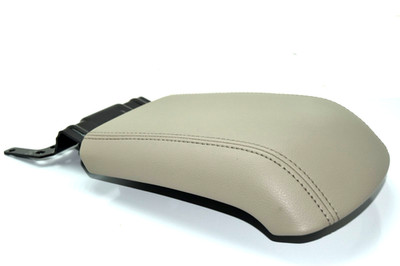   13-16 Ford Escape C-Max Leather Arm Rest Armrest Center Console OEM Lid Gray