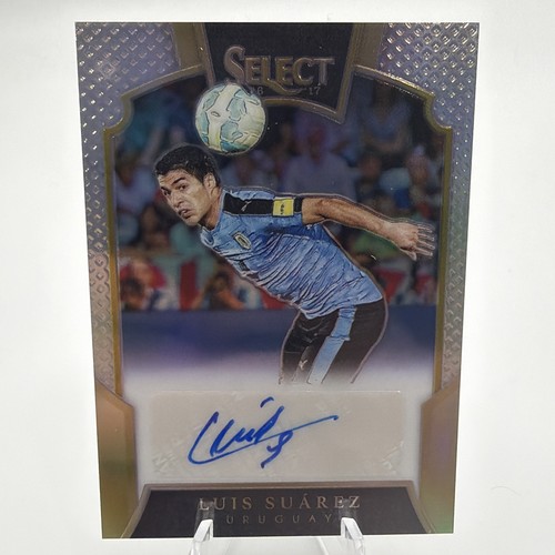 Luis Suarez [Green] #S-LS 2016 Panini Select Signatures card