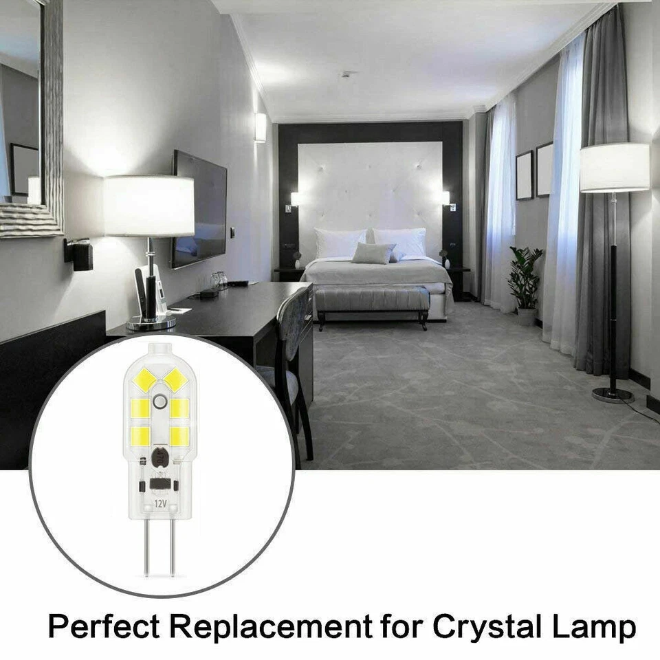 10X G4 LED Bulb 5W 12V AC DC Cool White Capsule Lamp Corn bulb Replace Halogen - Image 3 of 4