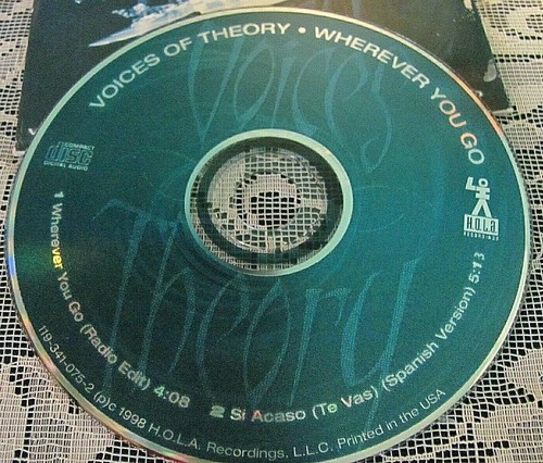Music CD 1998 Voices of Theory "Wherever You Go" CD Single Radio Mix/Spanish - Picture 4 of 4