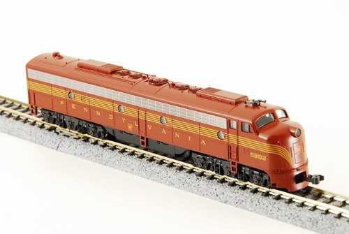 KATO N-Scale 176-256 EMD E8/9・A Pennsylvania Railroad PRR #5802 made in JAPAN - Picture 1 of 17