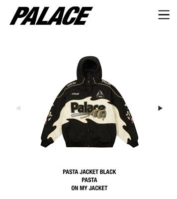 PALACE SKATEBOARDS PASTA JACKET BLACK SIZE SMALL WINTER 2024 PALACE SKATEBOARDS PASTA JACKET BLACK SIZE SMALL WINTER 2024