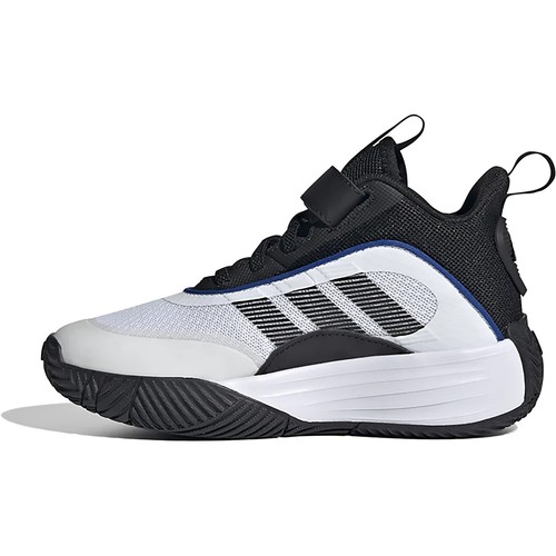 Adidas Own The Game 3.0 Hombres Jóvenes Zapato de Baloncesto Atlético Blanco Talla 2 NUEVO - Imagen 2 de 8