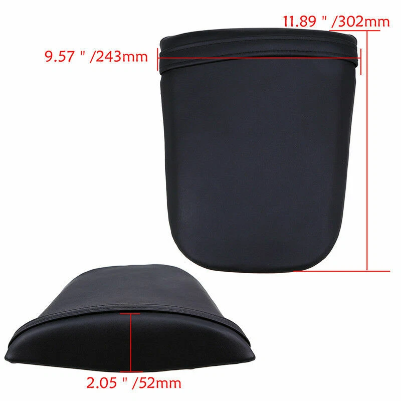 Motorcycle Passenger Pillion Seat Rear Cushion Fit For Honda CBR600RR 2007-2012 — 第 2/4 张图片