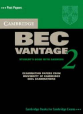 Cambridge Bec Vantage 2 (BEC Practice Tests) By Cambridge Esol