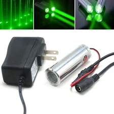 532nm 50mW Green Fat Beam Dot Light Laser Module with 5V Adapter