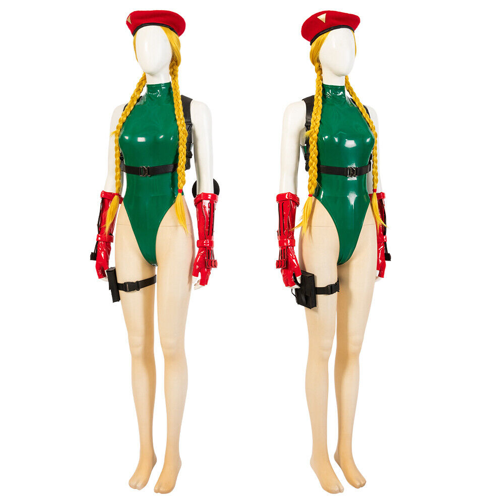 Street Fighter 6 Cammy Cosplay Costume Crop Jacket Cammy SF6