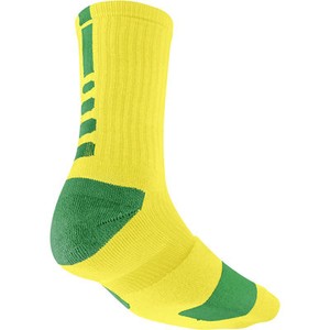 yellow nike elite socks