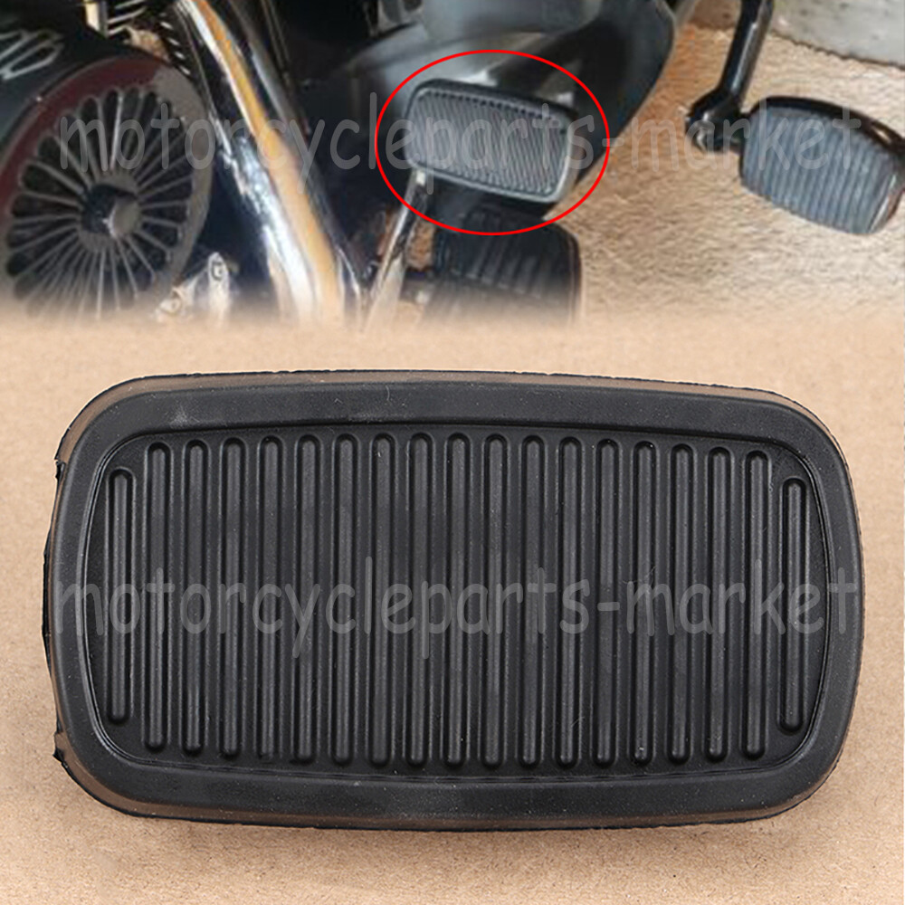 Rubber Brake Pedal Pad for Harley Softail Touring Electra