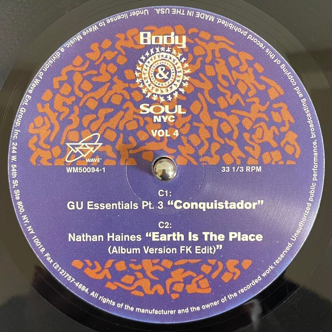 V.A. Body & Soul NYC Vol 4 2001 12 Compilation US Wave Music BODY 