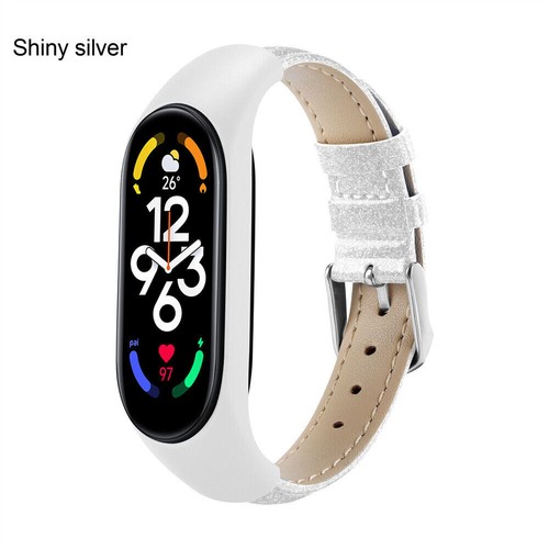 Armband für Xiaomi Mi Band 3 4 5 6 7 Klassisch Leder Fitness Tracker Smartwatch - Bild 31 von 34