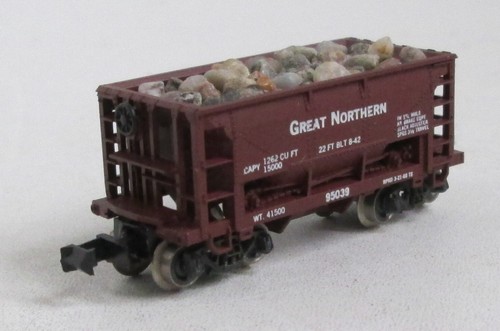 Atlas N 2453 US Schotterwagen Great Northern 95038 ohne OVP N | Zustand: Gebraucht