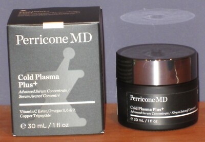 Perricone MD Cold Plasma Plus+ Advanced Serum Concentrate 1oz $149 NIB 