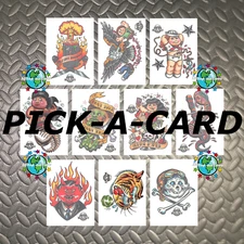 GARBAGE PAIL KIDS 2020 35th ANNIVERSARY PICK-A-CARD NO RAGERTS TEMPORARY TATTOO