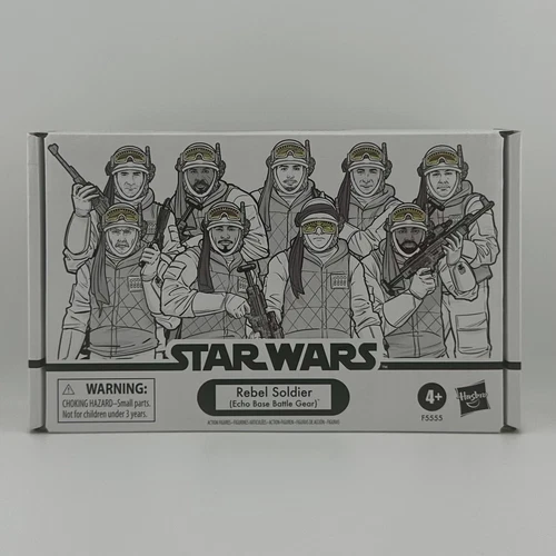 Rebel Soldier 4-PACK - Echo Base - Star Wars Vintage Collection 3.75 Inch