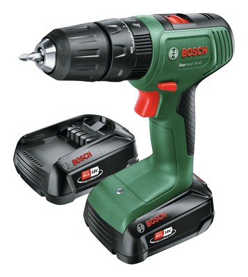 Bosch Akku-Bohrschrauber EasyImpact 18V-40 mit 2x Akku 2 Ah - im Tragekoffer