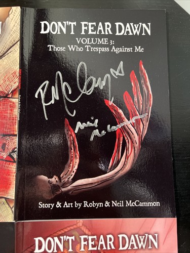 7x Don’t Fear Dawn Comics Graphic Novels Volume 1-7 Signed By Artist Creators - Picture 4 of 17