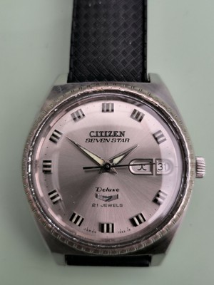 Vintage Citizen Seven Star Deluxe 