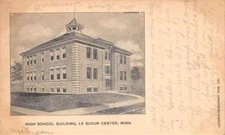 Le Sueur Center Minnesota High School Vintage Postcard AA94480