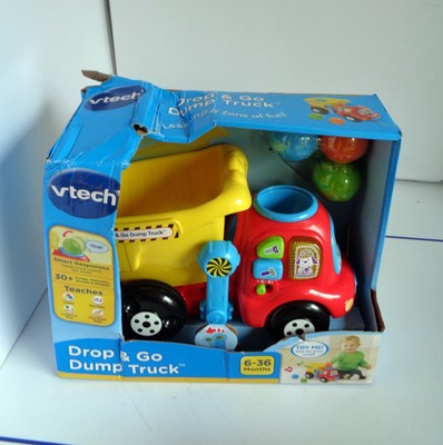 vtech drop n go dump truck
