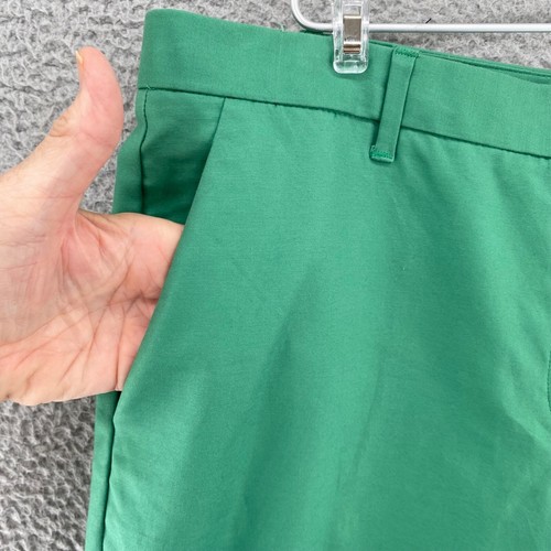 Gap Pants Womens 16R Green Tailored Cropped Stretch Rose Leaf Office Career NWT - Picture 5 of 14