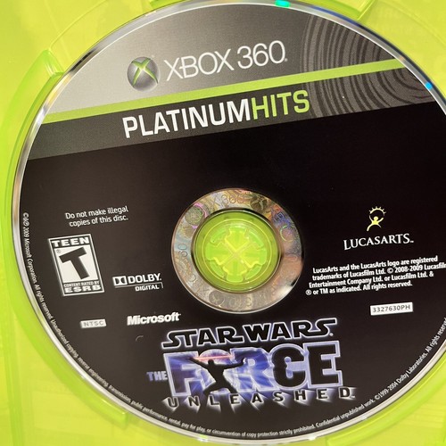 STAR WARS THE FORCE UNLEASHED MICROSOFT XBOX 360 COMPLETE 2008 LUCASARTS GAME - Picture 4 of 4