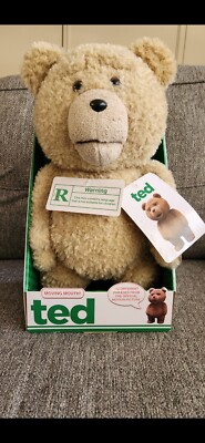 Ted Talking Bear Rated R Moving Mouth (See Description For More)