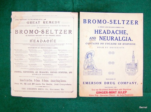 DOS PARTITURAS PUBLICITARIAS MUY TEMPRANAS BROMO SELTZER - - Imagen 4 de 6