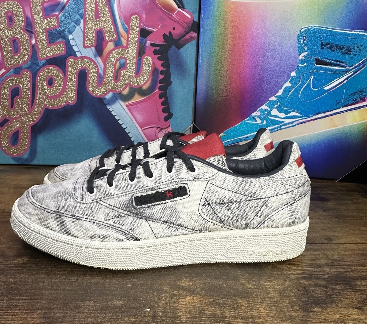 Reebok Kendrick Lamar x Club C Acid Wash size 7 men | eBay