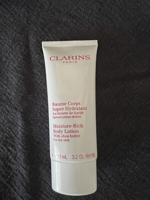 Clarins Moisture Rich Body Lotion 100ML *Brand New Sealed *