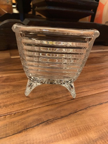 Princess House 24% LEAD CRYSTAL Sleigh Dish #715 Made In Germany - Picture 3 of 5