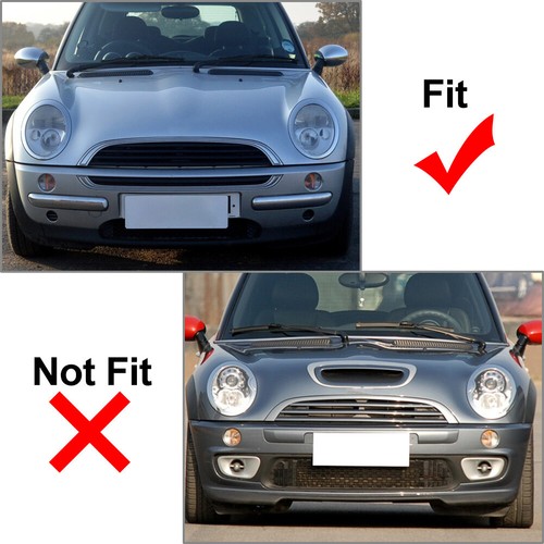 For BMW Mini Cooper R50 R52 R53 01-06 Headlight Lens Cover Clear Lens Lampshade - Imagen 2 de 7