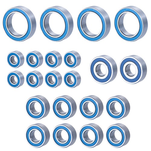 22pcs Sealed Ball Bearings Kit for RC 1/10 Team Associated B6.2 Off-Road Buggy - Picture 2 of 6